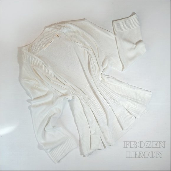 Cyrus Sweaters - Beautiful White Cardigan!